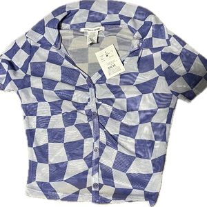 NEW Caution To The Wind Button Down Shirt